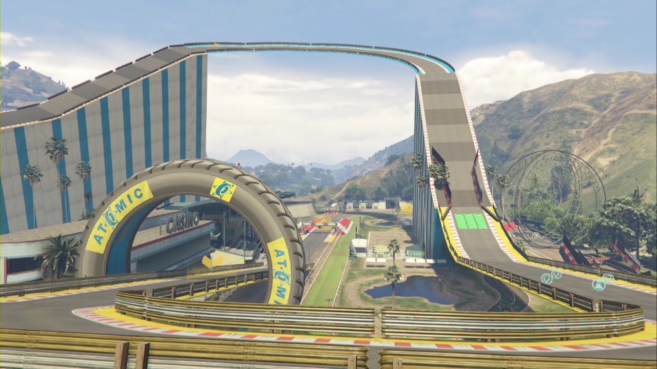 GTA5: Super Model Stunt Racing (Highlights)