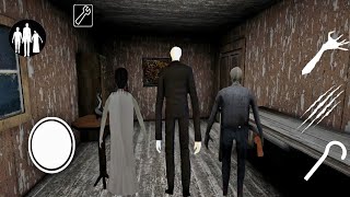 Playing as SlenderMan, Slendrina & Grandpa in Granny 3 | Granny 3 Mod Menu