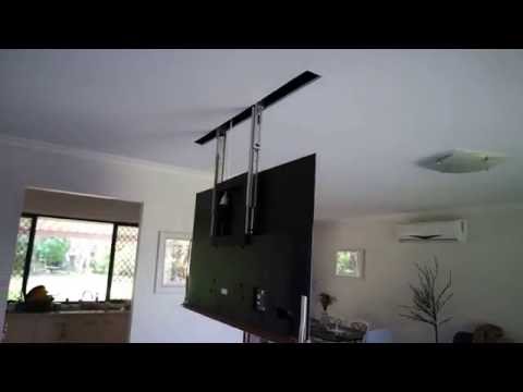 How To Hide Your Tv In The Ceiling Youtube