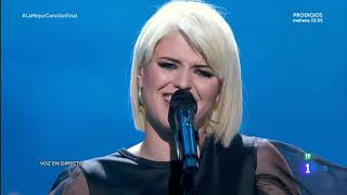 Alba Reche - Mediterráneo Cover Joan Manuel Serrat Gala 8 Final