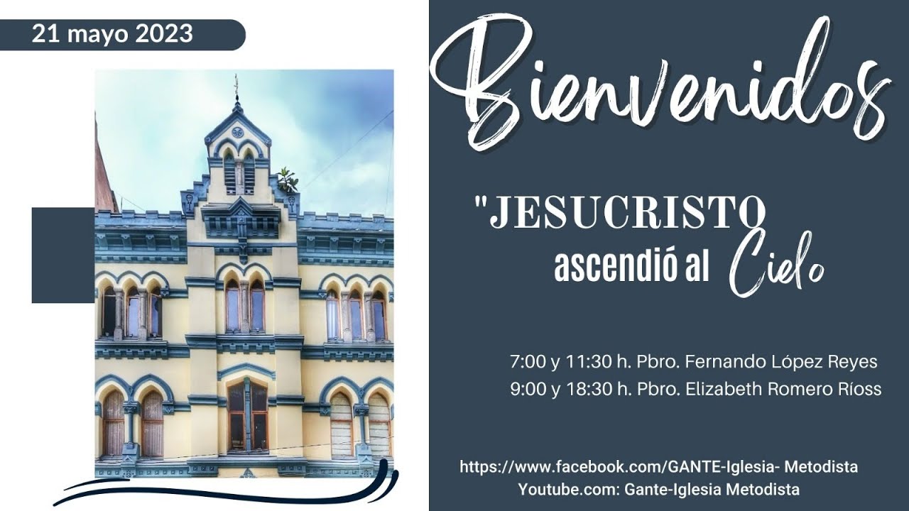 CULTO DE ADORACIÓN Y GRACIA DOMINGO 21 DE MAYO DE 2023 - YouTube