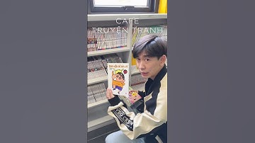 CAFE PHONG CÁCH TRUYỆN TRANH CỰC ĐỈNH VÔ CHỈ CÓ MÊ | Khải Khám Phá #shorts #khaikhampha #foodreview