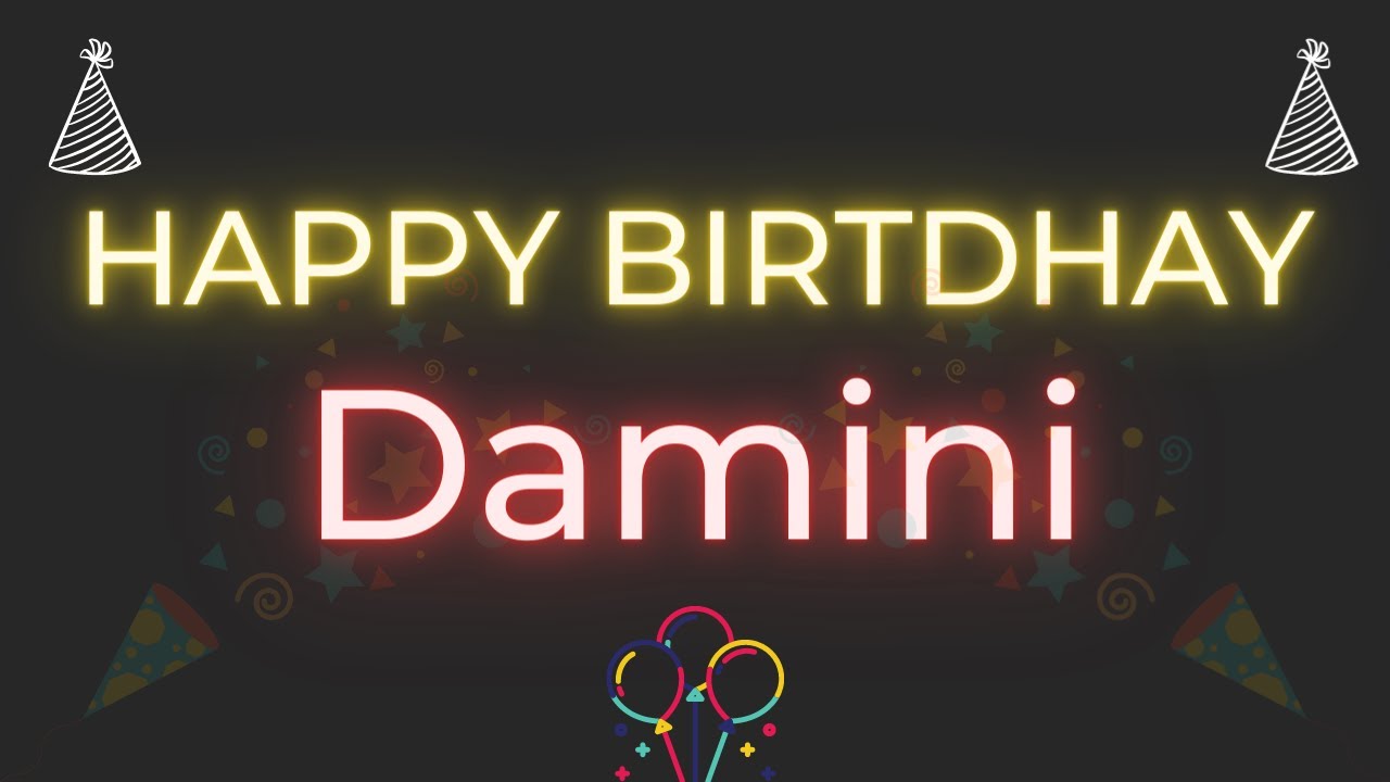 Happy Birthday to Damini   Birthday Wish From Birthday Bash