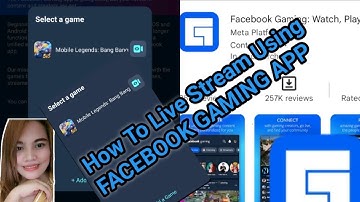 HOW TO LIVE STREAM USING FACEBOOK GAMING APP IN MOBILE PHONE