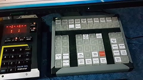 X-keys XK-60 interface for Dataton Watchout