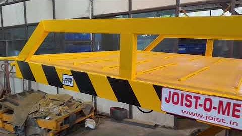 Dock Ramp Demo Part 6 - JOIST Material Handling Equipment Manufacturer