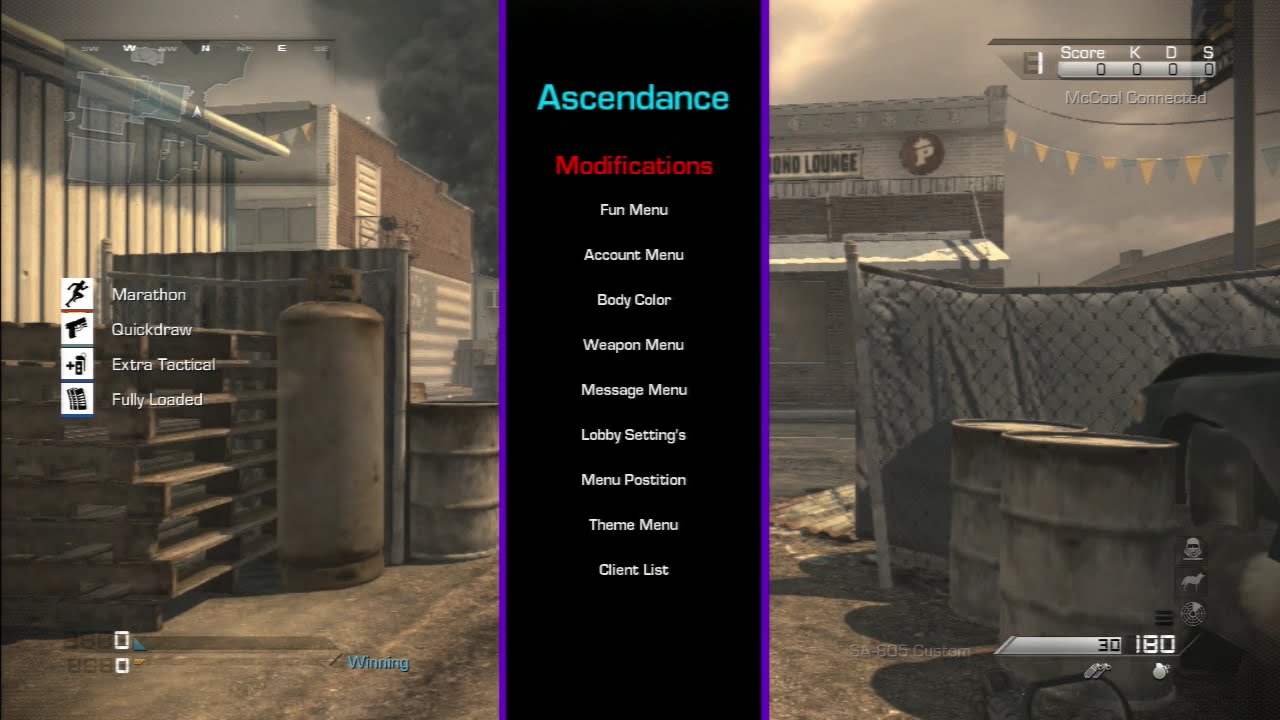 Ghosts 1 16 Ssm Ascendance Sprx Mod Menu Preview By Southsidemodder