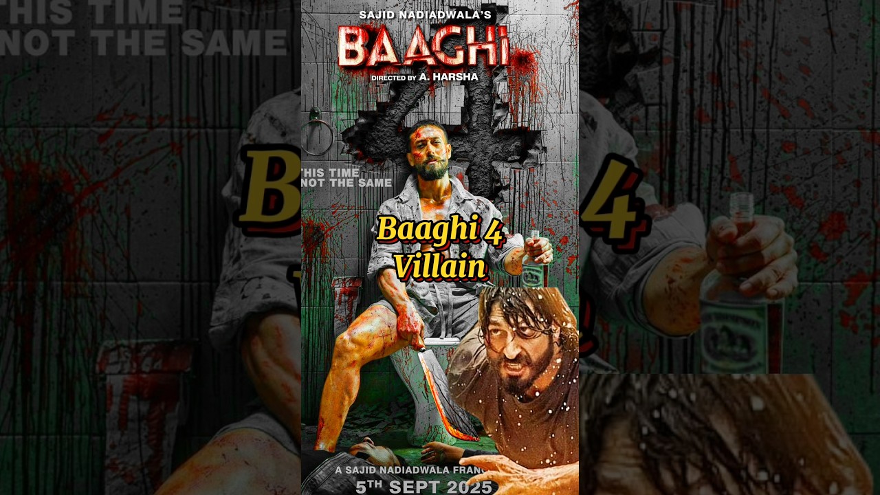 Tiger Shroff New Movie Baaghi 4 Villain 