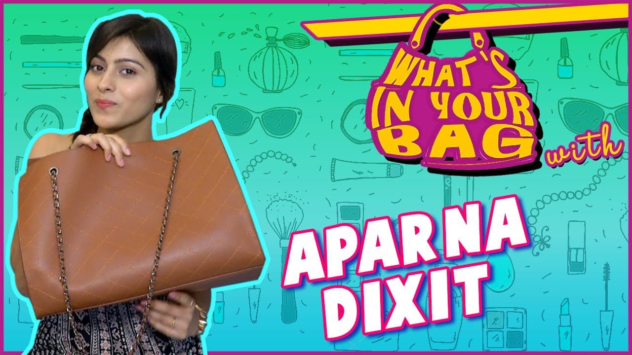 Aparna Dixit aka Roxana Handbag Secret Revealed | What's In Your Bag | TellyMasala