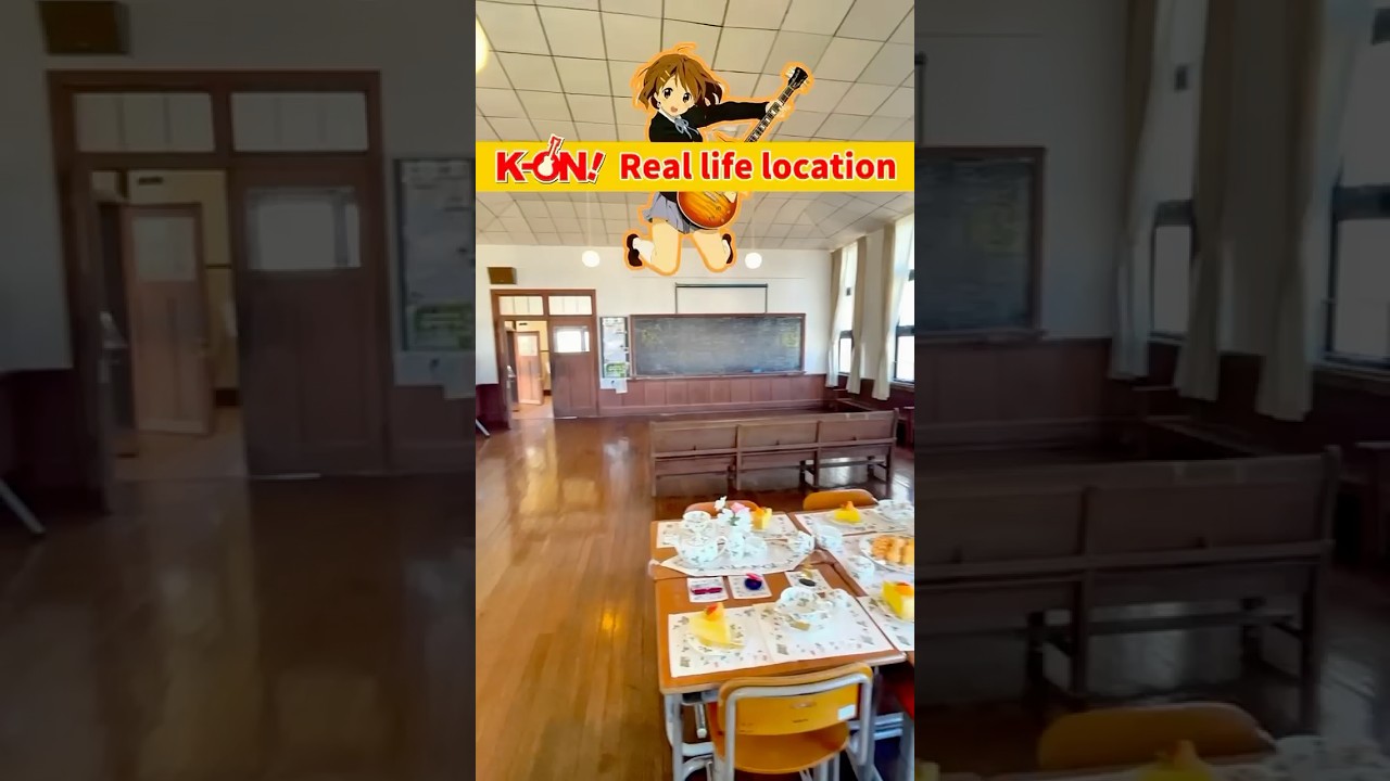 K-ON! Real life location in Toyosato#けいおん #聖地巡礼 #anime