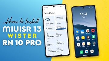How to Install MiuiSR Wister v13.0.8.0 for Redmi Note 10 Pro | Android 12 | MIUI 13 Customization