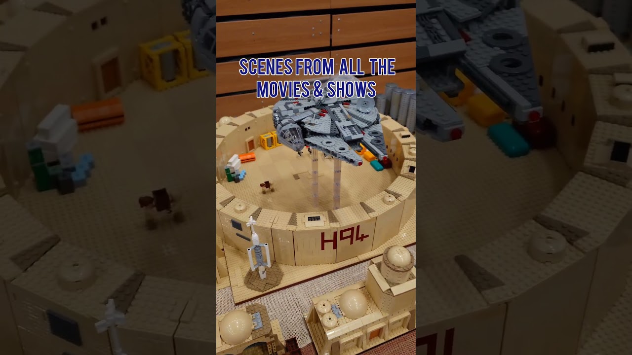 Huge Star Wars Tatooine MOC @Edinbrick2025 