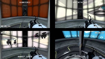 Portal 2 Custom Maps Race #3 » The Part Where GamesFreakSA Kills Us Part 1