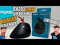 RAPOO EV250 SILENT | ERGONOMIC MOUSE | UNBOXING AND TEST | WHATS INSIDE? | BUDGET FRIENDLY