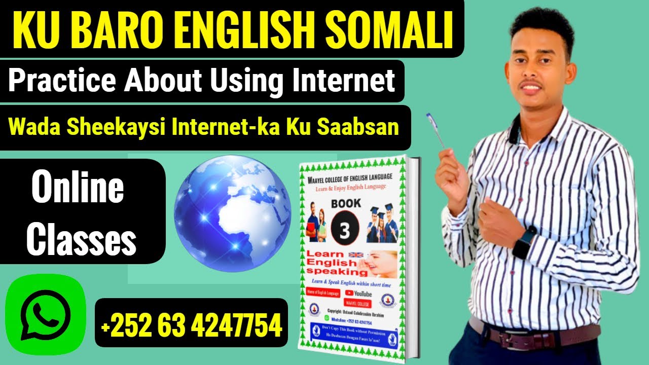 KU BARO ENGLISH SOMALI - PRACTICE ABOUT USING INTERNET - WADA SHEEKAYSI ...