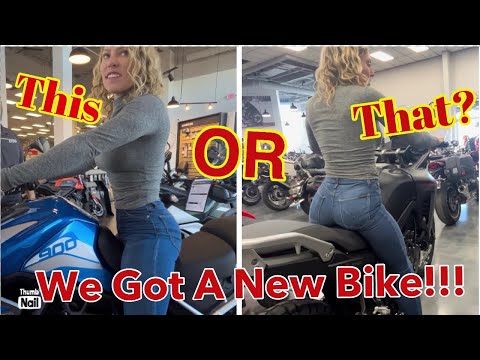 Meg and Cameraman Buy a Brand New Bike Part 2!!!