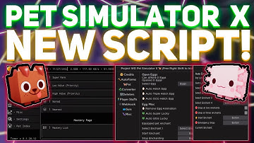 [🍀LUCKY BLOCKS] Pet Simulator X Script GUI (FAST Auto Farm + Get Pets!)