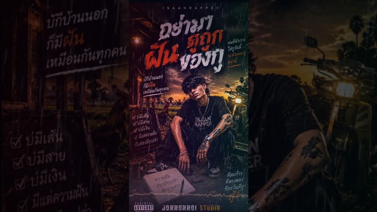 มึงมีทุน...กูมีความฝัน มึงมีโปรดิวเซอร์...กูมี AI #อย่ามาดูถูกฝันของกู#ISAANRAPPER#JONNONNOISTUDIO — เพลงจาก ISAANRAPPER