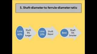 5 shaft diameter to ferule diameter ratio.avi