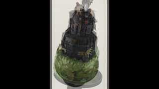 Alien Loves Predator Wedding Cake