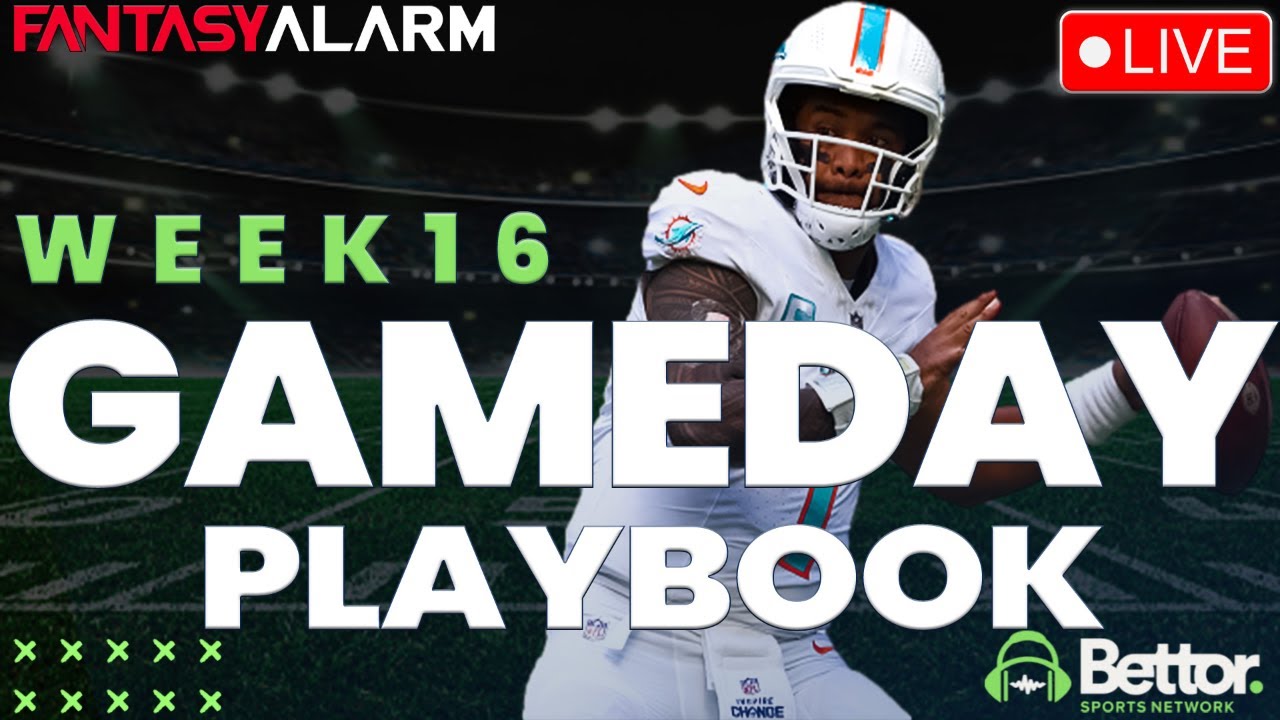 Fantasy Football Week 16 StartSits NFL Injury Updates NFL DFS Top