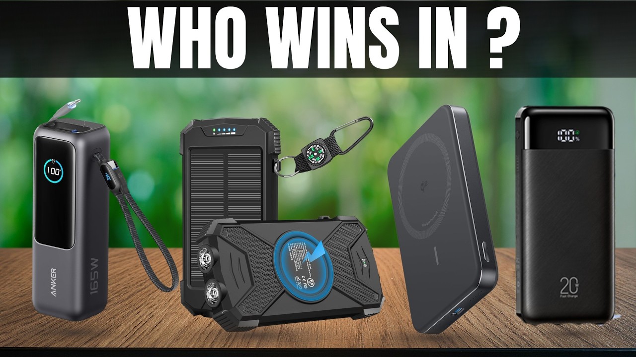 Top 5 Power Banks of 2026: Anker, Charmast & More!