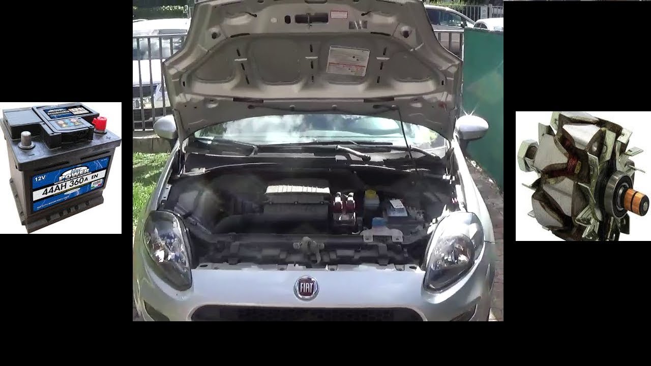 SCARICA ALTERNATORE ROTTO O BATTERIA