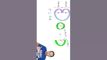 How to Find the Perimeter of a Composite Semi Circle Part 4