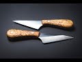 Making a kiridashi Japanese style knife using hobbyist tools