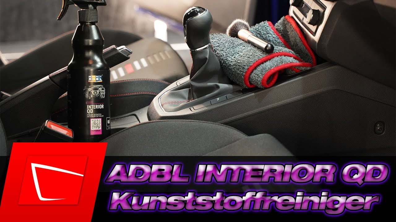 Adbl Interior Quick Detailer Kunststoffreiniger Mit Blumenduft Quick Test Youtube