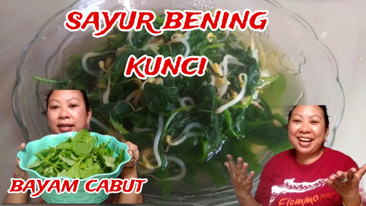 masak sayur bening kunci || menu simple dan sederhana !? - YouTube