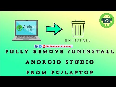 How to completely remove or uninstall Android Studio
