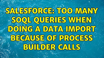 Salesforce: Too Many SOQL Queries when doing a data import because of Process Builder calls