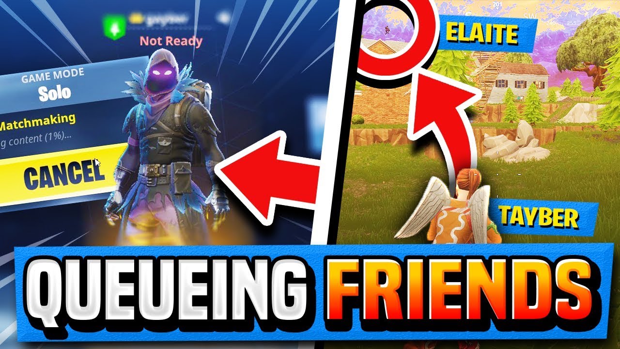 How to QUEUE SNIPE EACH OTHERS Games in FORTNITE (TUTORIAL) - How to QUEUE EACH OTHERS Games in FORTNITE
