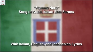 Fiamme Nere - WW1 Arditi Song - With Lyrics
