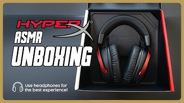 HyperX Cloud III Wireless Headphones - ASMR Unboxing | 4K 2025