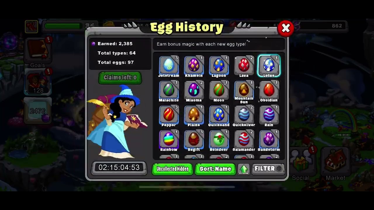 DragonVale Episode 64 (184/754 Dragons, 92/749 Pedestals, 140/546