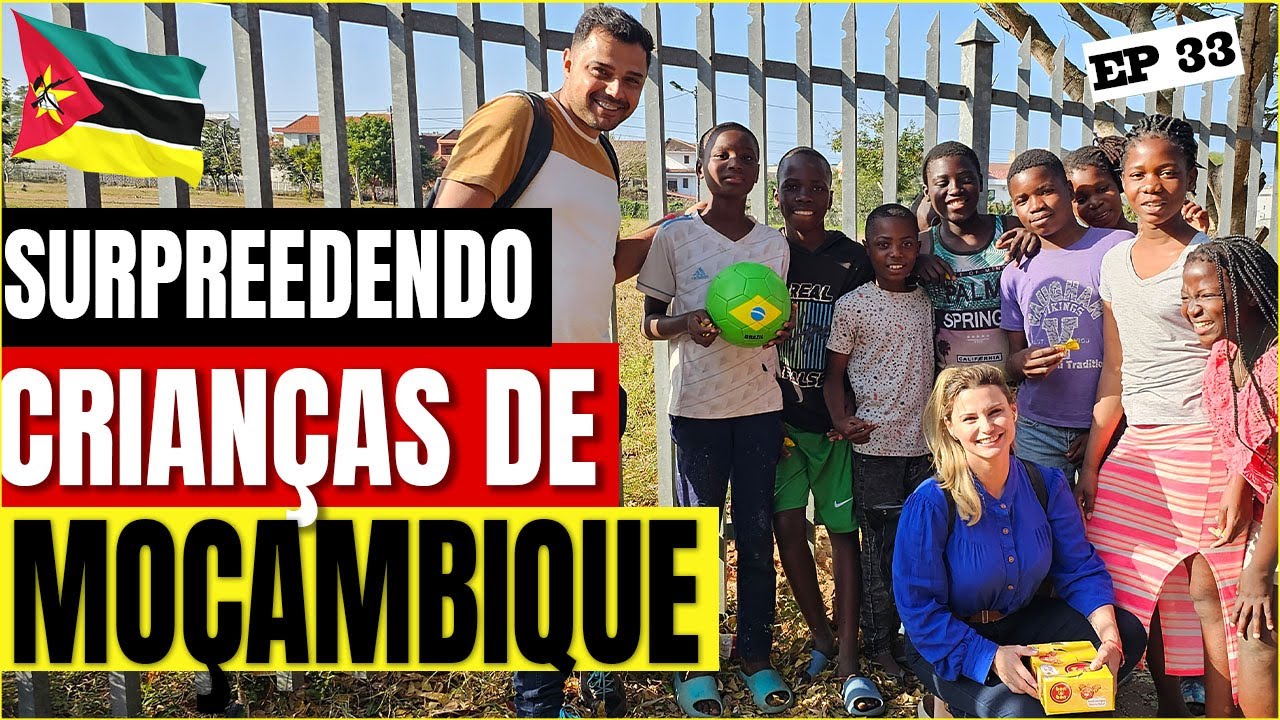 MAPUTO, LADO RICO E O POBRE | SURPREENDEMOS AS CRIANÇAS DE MOÇAMBIQUE  🇲🇿