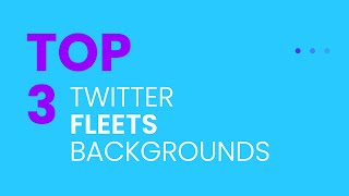 Twitter Fleets Background Video Template Editable