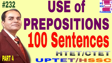 prepositions htet uptet english grammar hssc railways by vijay kumar