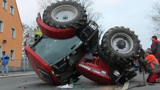 John Deere Vs Massey Ferguson Crash Tractors In Extreme Conditions You Have To See It For Yourself