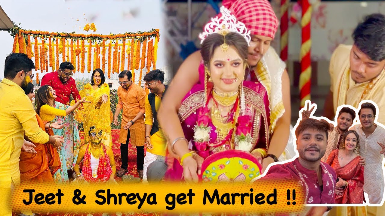 Jeet & Shreya's Wedding - First Wedding of the Group !!