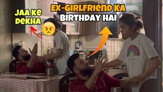 Ex-GIRLFRIEND KA BIRTHDAY HAI PRANK | PRANK ON WIFE | DARSH CHHIKARA