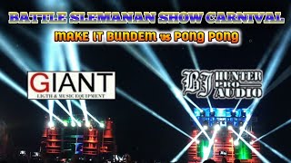 BATTLE GIANT VS BJ HUNTER PUTAR DJ ANDALAN || MAKE IT BUNDEM VS PONG PONG || SSC