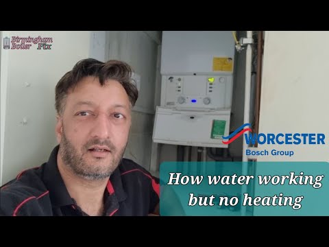Wocesterbosch bosch Tap hot water working fine but no heating Birmingham boiler repair