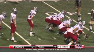 Westlake vs Akins - 2012 - Full Game