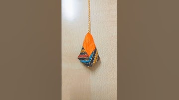 How to make fabric latkan||Easy latkan making tutorial|#trending #latkan #blousedesign#blouse