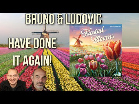 Frosted Blooms Board Game Review - Tile Laying & Goal Chasing!