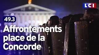 4000 manifestants place de la Concorde à Paris, 11 interpellations