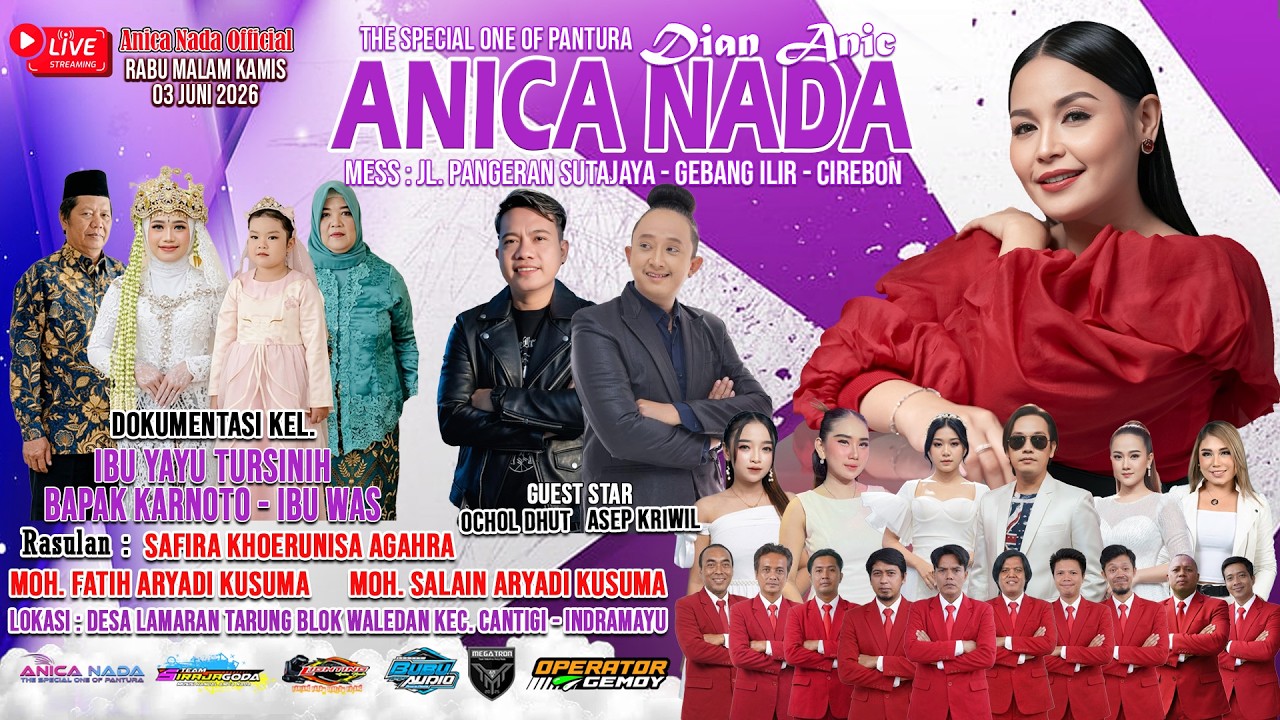 🔴LIVE ANICA NADA ( DIAN ANIC ) | EDISI SIANG 2026 | LAMARAN TARUNG | CANTIGI | INDRAMAYU